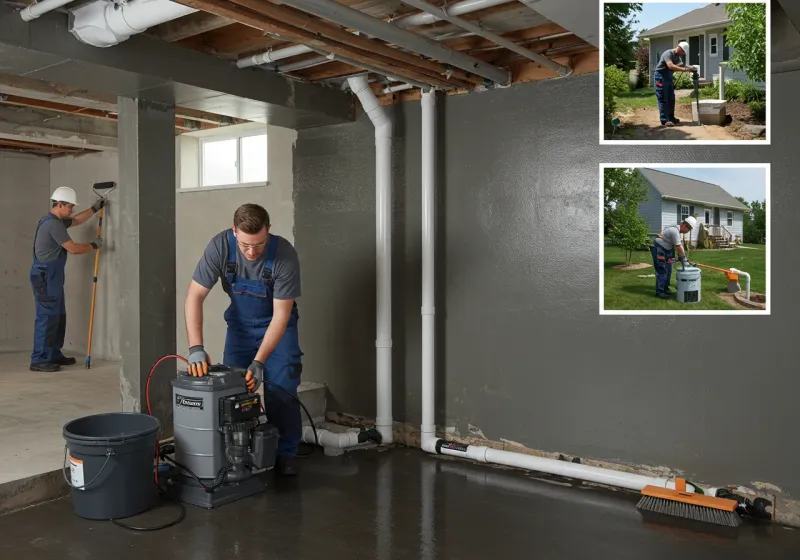 Basement Waterproofing and Flood Prevention process in Inman, SC